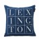 LEXINGTON LOGO COTTON TWILL PUDE MARINE 50 X 50 CM.