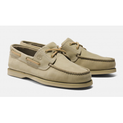 TIMBERLAND CLASSIC LEATHER BOAT SHOE BEIGE.