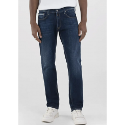 REPLAY GROVER STRAIGHT FIT DARK BLUE  L&AElig;NGDE 30.