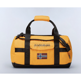 NAPAPIJRI BERING TRAVEL SMALL DUFFEL BAG ORANGE.