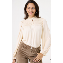 GARCIA BEIGE BLUSE.