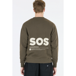 SOS SWEAT BOVEC BLACK INK.