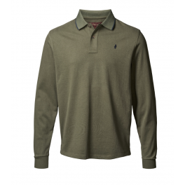 MCS POLO L/S GRØN.