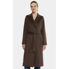 ROCK AND BLUE ALIX COAT BROWN.