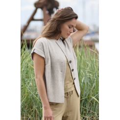 HENRIETTE STEFFENSEN COPENHAGEN VEST SAND.