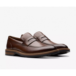 CLARKS ALDWIN LOAFERS BRUN.