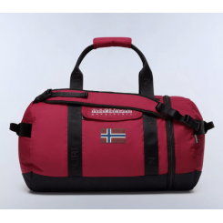 NAPAPIJRI BERING TRAVEL DUFFEL BAG TIBETAN RED.