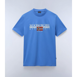 NAPAPIJRI T-SHIRT AYLMER ULTRA MARINE.