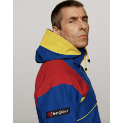 BERGHAUS JAKKE TRANGO BLÅ/RØD.