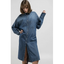 REPLAY DENIM KJOLE MEDIUM BLUE.