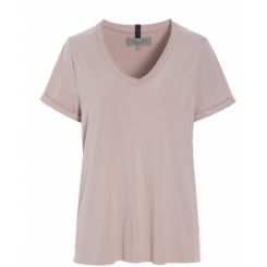 HENRIETTE STEFFENSEN COPENHAGEN NO WASTE T-SHIRT NUDE/ROSA.