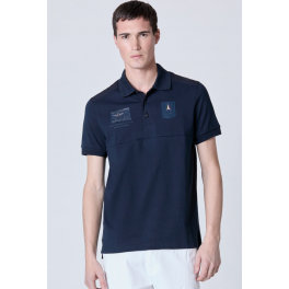 AERONAUTICA MILITARE JERSEY POLO NAVY.