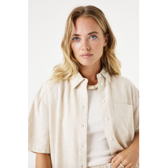 GARCIA SKJORTE BEIGE.