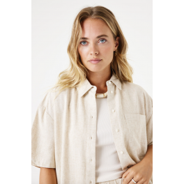 GARCIA SKJORTE BEIGE.