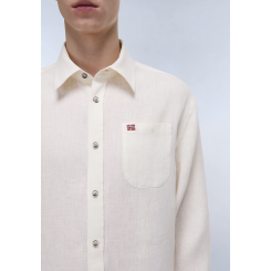NAPAPIJRI HØR SKJORTE L/S CREME.