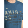 AERONAUTICA MILITARE T-SHIRT MED PRINT  BLUE AVIO