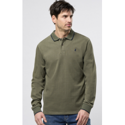 MCS L/S POLO GRØN.