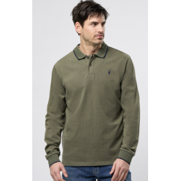 MCS L/S POLO GRØN.