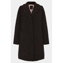 ROCK AND BLUE DIDDI COAT DEEP BROWN.
