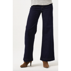 GARCIA CELIA WIDE JEANS DARK BLUE L&AElig;NGDE 32.