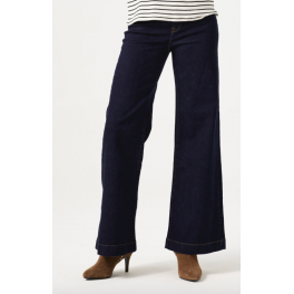 GARCIA CELIA WIDE JEANS DARK BLUE LÆNGDE 30.