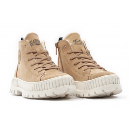 PALLADIUM PALLASHOCK ZIP VARM DEAR BROWN.