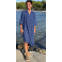 MIX BY HEART SKJORTE/KJOLE DENIM BLUE.