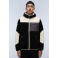 NAPAPIJRI CURLY FLEECE JAKKE SORT/CREME.