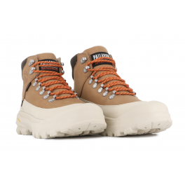 PALLADIUM PALLARIDER WATERPROOF DEAR BROWN/MILK.