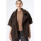 GARCIA CURLY FLEECE JAKKE NIGHT BROWN.