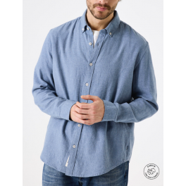GARCIA SKJORTE STONE BLUE.