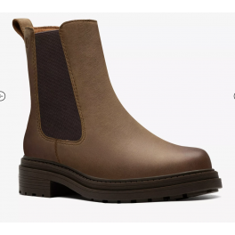 CLARKS ORINOCO CHELSEA BOOT BRUN.