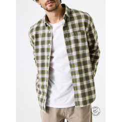 GARCIA TERNET SKJORTE GREEN MOSS.