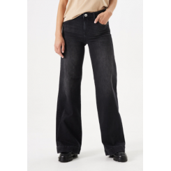 GARCIA CELIA WIDE JEANS BLACK L&AElig;NGDE 32.