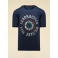 AERONAUTICA MILITARE T-SHIRT TRICOLOUR MARINE.
