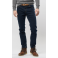 MCS JEANS REGULAR FIT BLUE/BLACK LÆNGDE 30.