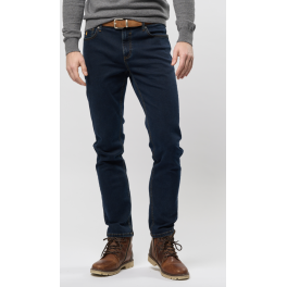 MCS JEANS REGULAR FIT BLUE/BLACK L&AElig;NGDE 34.