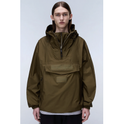 NAPAPIJRI RAINFOREST NEXT ANORAK DARK OLIVE.