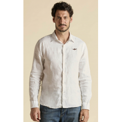 AERONAUTICA MILITARE H&Oslash;R SKJORTE OFF WHITE.