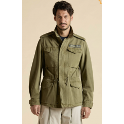 AERONAUTICA MILITARE FIELD JAKKE GR&Oslash;N.