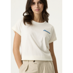 GARCIA T-SHIRT "AMORE"  OFF WHITE.