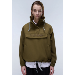 NAPAPIJRI RAINFOREST DUNE ANORAK DARK OLIVE.