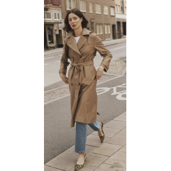 ROCK AND BLUE NOVIE COAT TAUPE.