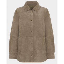 ROCK AND BLUE CASSY SHIRT JACKET MOCHA CREAM.