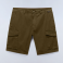 NAPAPIJRI SHORTS DELINE DARK OLIVE.