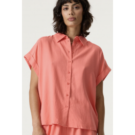 GARCIA SKJORTE S/S CORAL CRUSH.