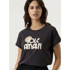 GARCIA T-SHIRT "SOL & AMALFI"  ANTRACITE.