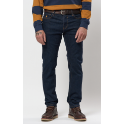 MCS JEANS REGULAR FIT DARK BLUE L&AElig;NGDE 34.